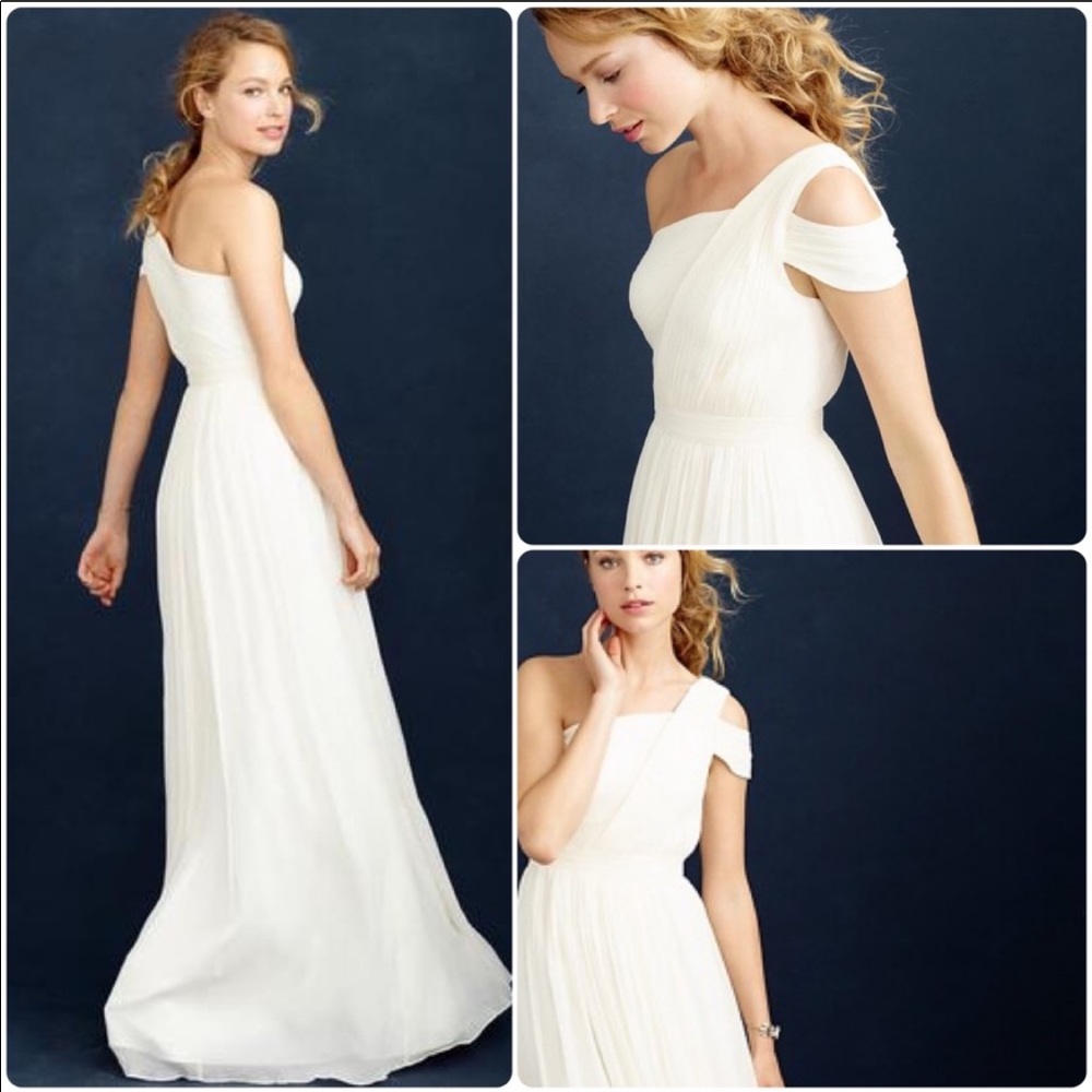 Champagne long formal dress